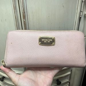 Pink Michael Kors Wallet